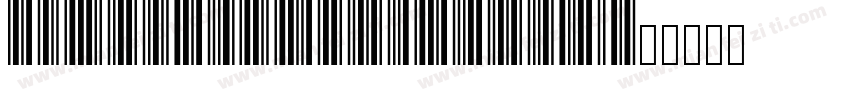 Sample Bar Code Font字体转换 Sample Bar Code Font字体转换